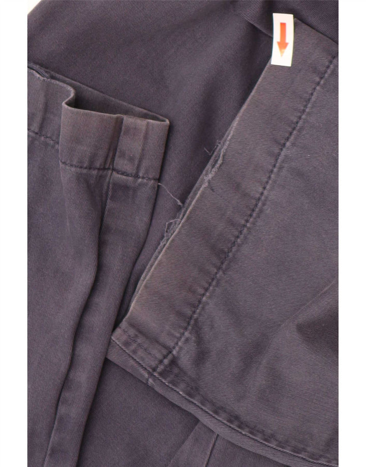 Męskie spodnie typu chino Regular Marks & Spencer W32 L31 Granatowa bawełna