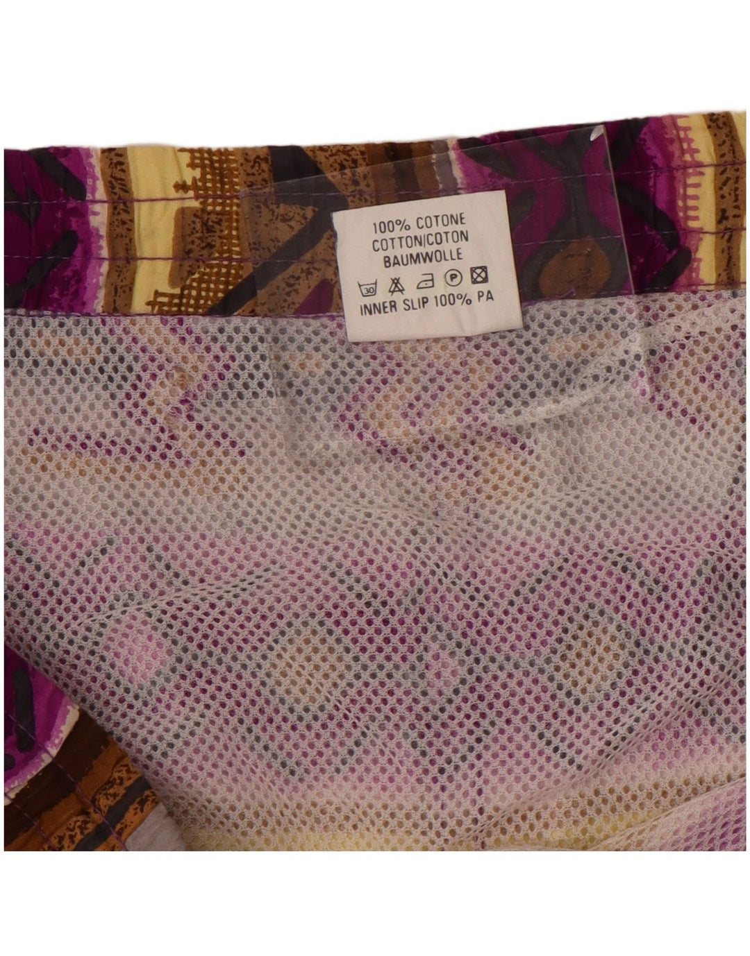 Męskie spodenki kąpielowe Santostefano, duże, wielokolorowe, z bawełny Fair Isle