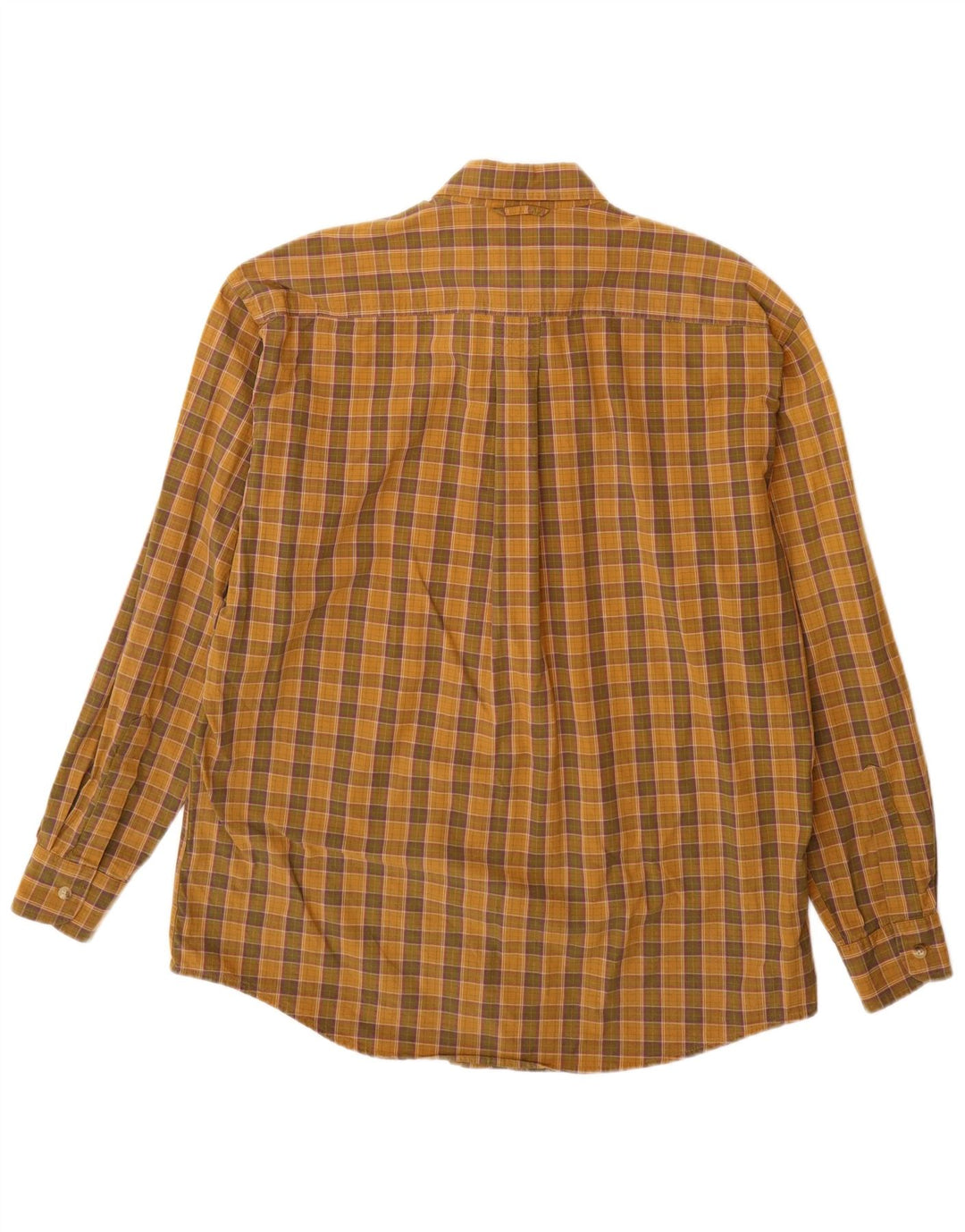 TIMBERLAND Mens Weathergear Shirt Small Brown Check