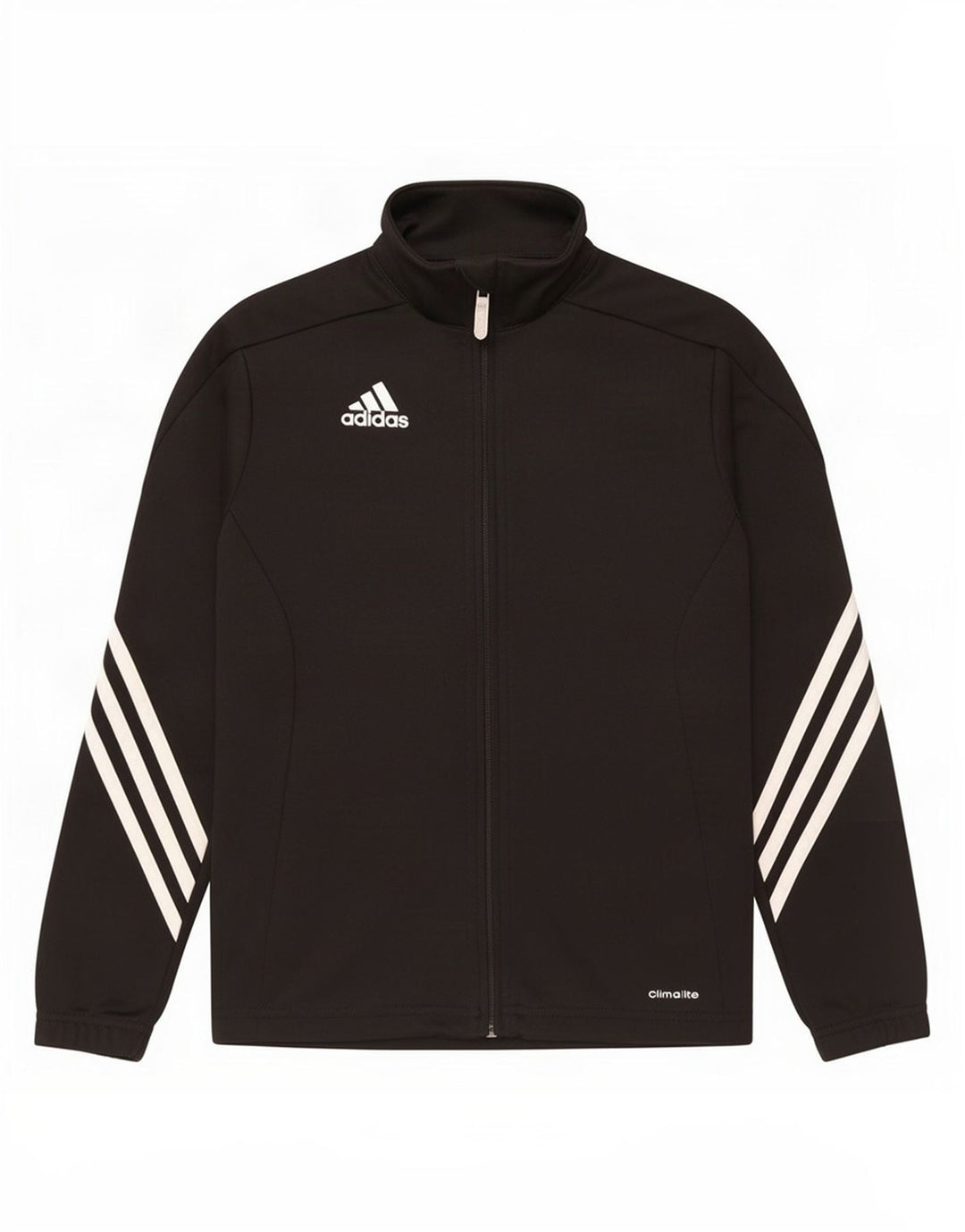Adidas Chłopięca Kurtka Dresowa Climalite Climalite 9-10 Lat Czarny Poliester