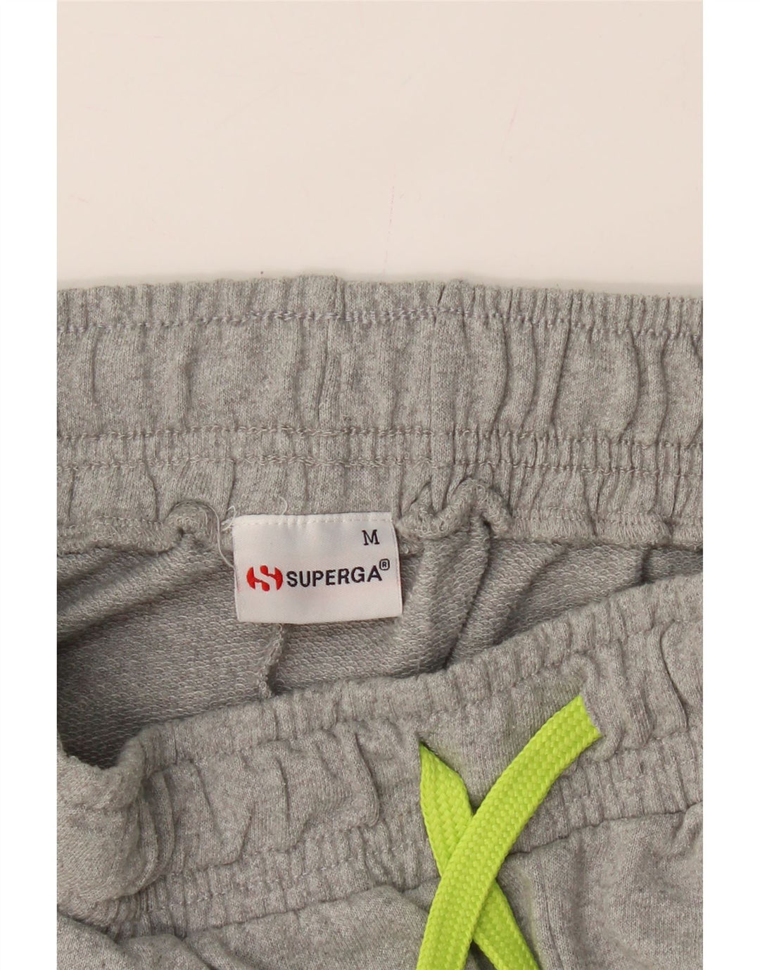 SUPERGA Mens Tracksuit Trousers Joggers Medium  Grey Colourblock Vintage Superga and Second-Hand Superga from Messina Hembry 