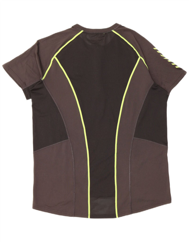 HELLY HANSEN Męski sweter dresowy z krótkim rękawem XL, szary, blok kolorów