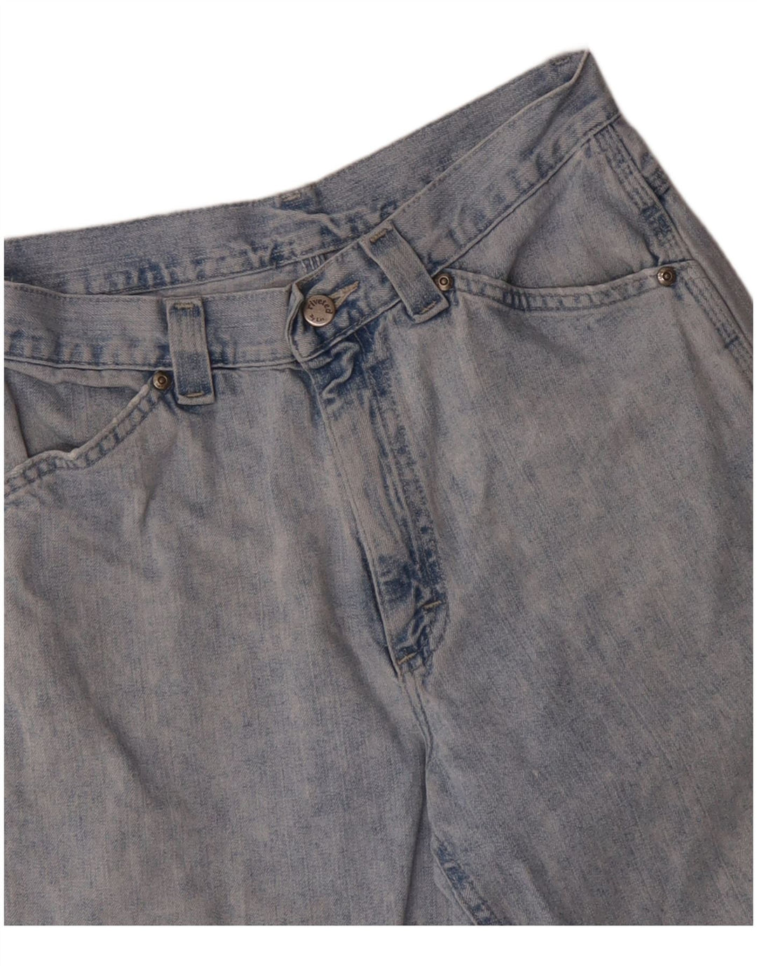 Damskie luźne jeansy LEE Cargo W28 L28 Niebieskie, bawełniane
