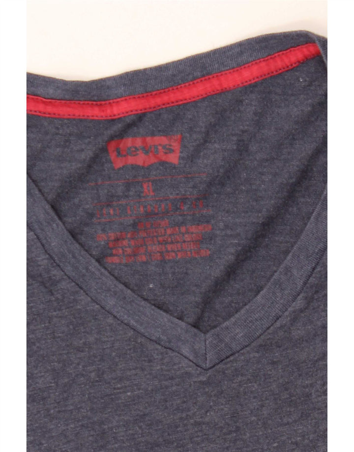 Koszulka męska Levi's Top XL, granatowa, bawełniana