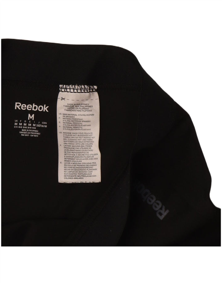 Legginsy damskie REEBOK UK 12/14, średni czarny poliester