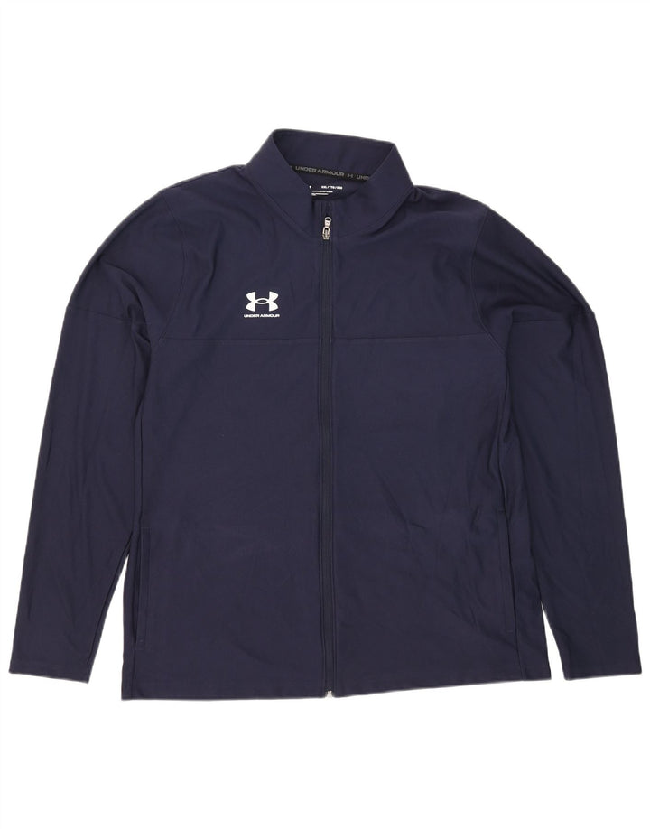 Męska kurtka dresowa Under Armour 2XL granatowa, poliestrowa
