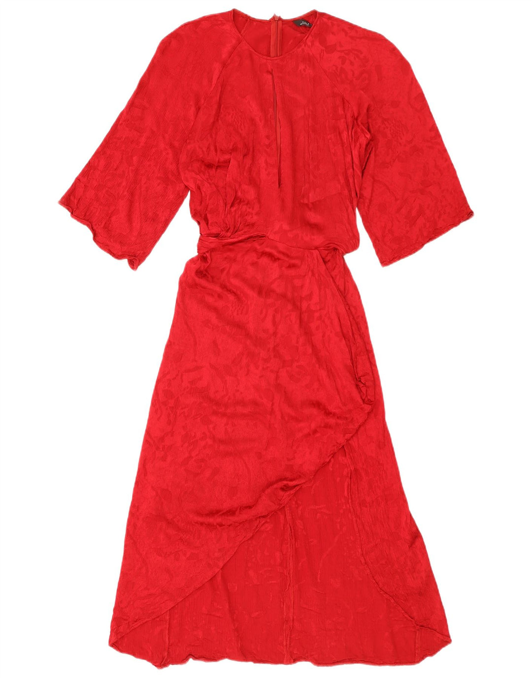 Damska sukienka maxi Zara UK 10 Small czerwona wiskoza