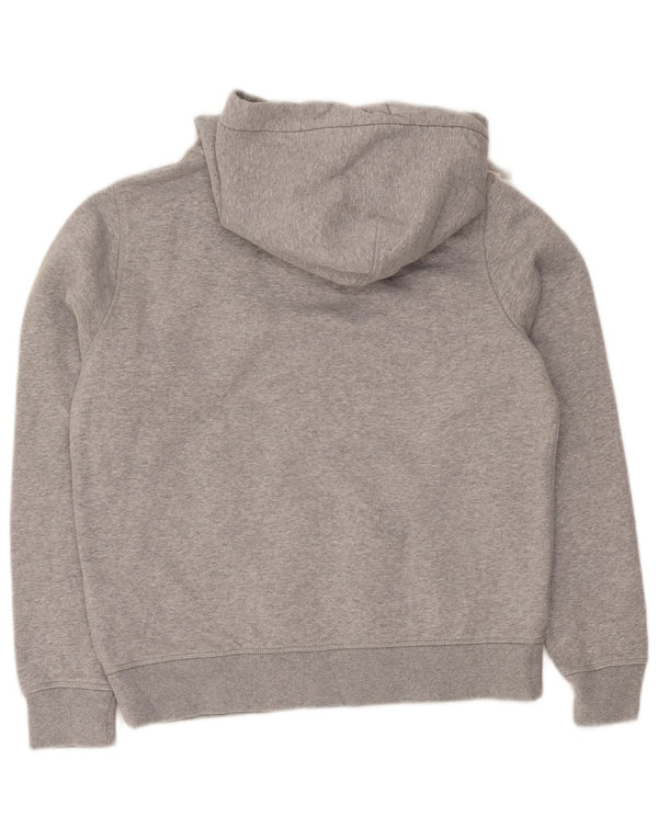 Damska bluza z kapturem Jack Wills Graphic Regular Fit UK 14, duża, szara bawełna