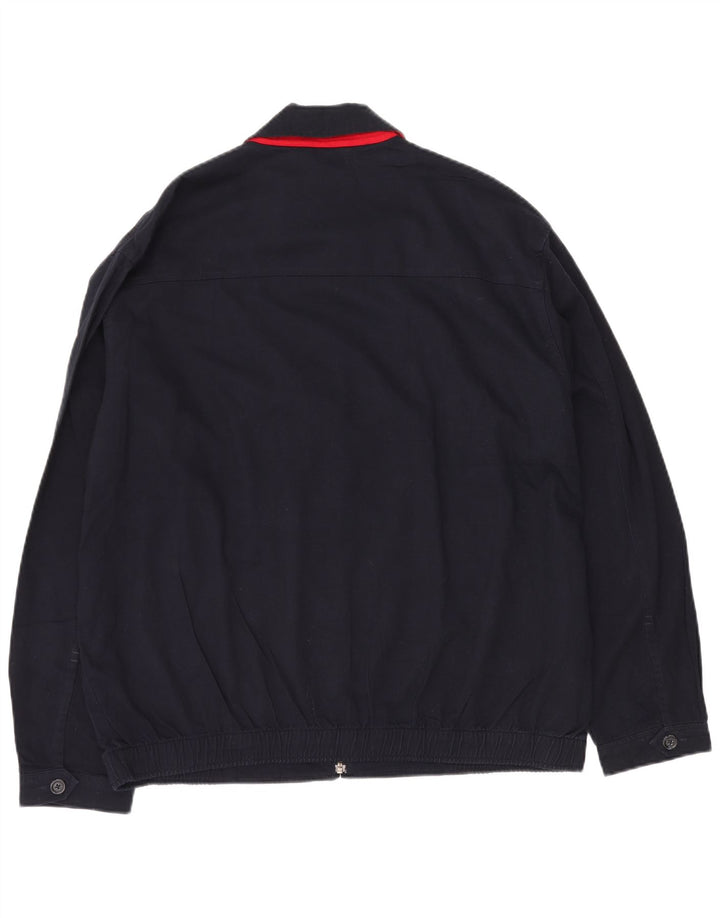 Męska kurtka bomberka Chaps UK 40, duża, granatowa, bawełniana