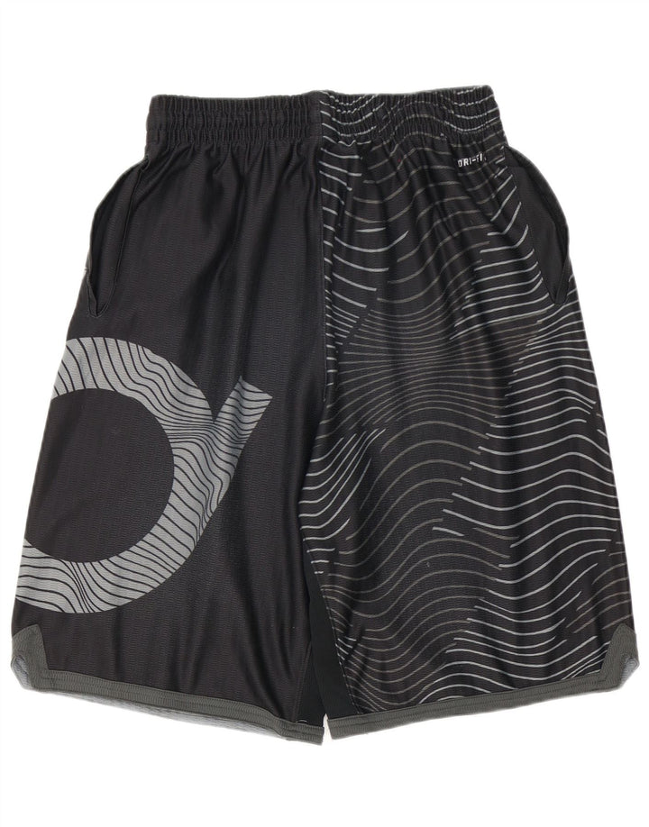 Męskie spodenki sportowe NIKE Dri Fit, duży, czarny, geometryczny poliester
