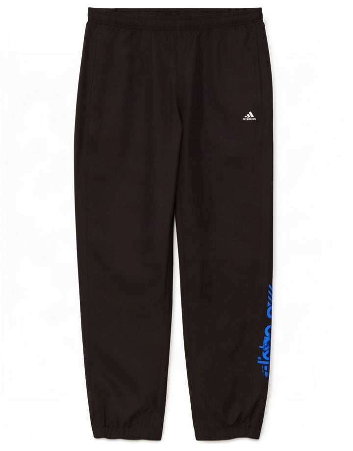 Adidas Męskie Climalite Dresowe Spodnie Joggery Średni Czarny Poliester