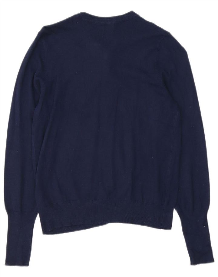 Sweter damski Marks & Spencer UK 10 Small, granatowy, wiskoza