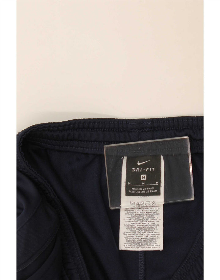 Męskie spodnie dresowe Nike Dri Fit, średni granatowy poliester