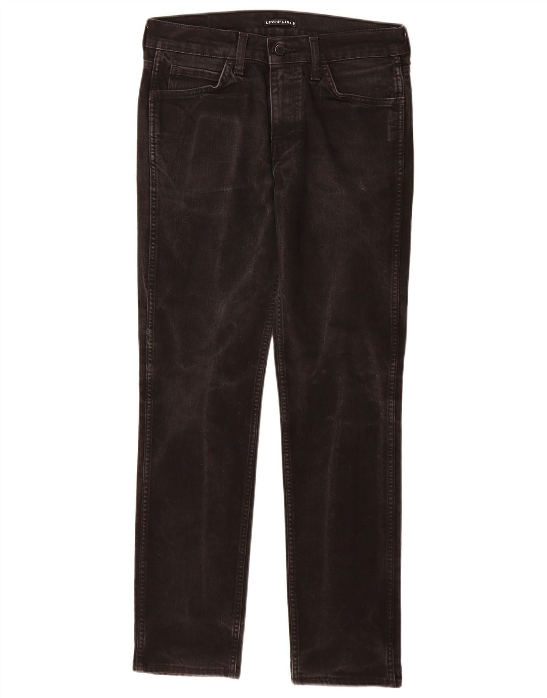 Damskie jeansy Levi's Line 8 Slim W30 L32 Czarna bawełna