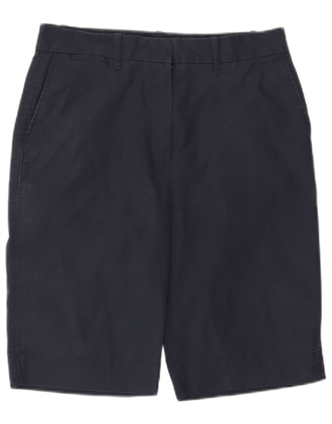 Marks & Spencer Damskie spodenki Chino UK 12 Medium W32 Granatowe, bawełniane