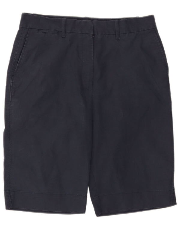 Marks & Spencer Damskie spodenki Chino UK 12 Medium W32 Granatowe, bawełniane