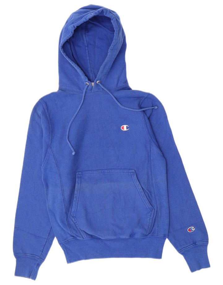 Męski sweter z kapturem Champion Reverse Weave XS w kolorze niebieskim