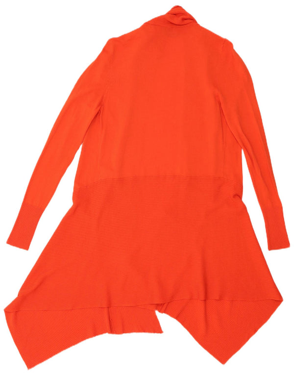 Damski długi asymetryczny sweter Zara UK 10 Small Orange Wiskoza