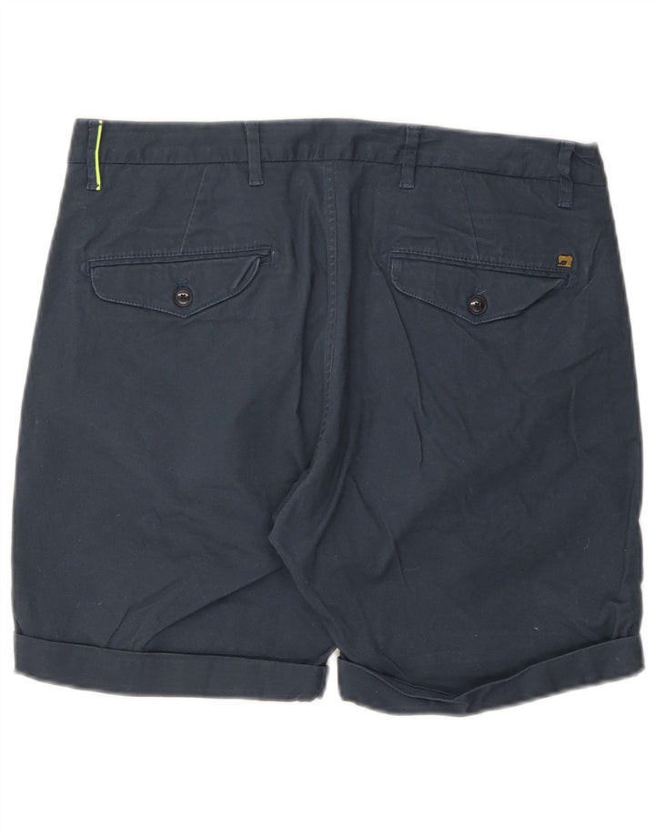 Męskie spodenki Chino Scotch & Soda W32 Średni granatowy, bawełniany