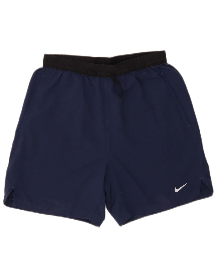 Chłopięce spodenki sportowe Nike Dri Fit 13-14 lat, granatowy, poliester