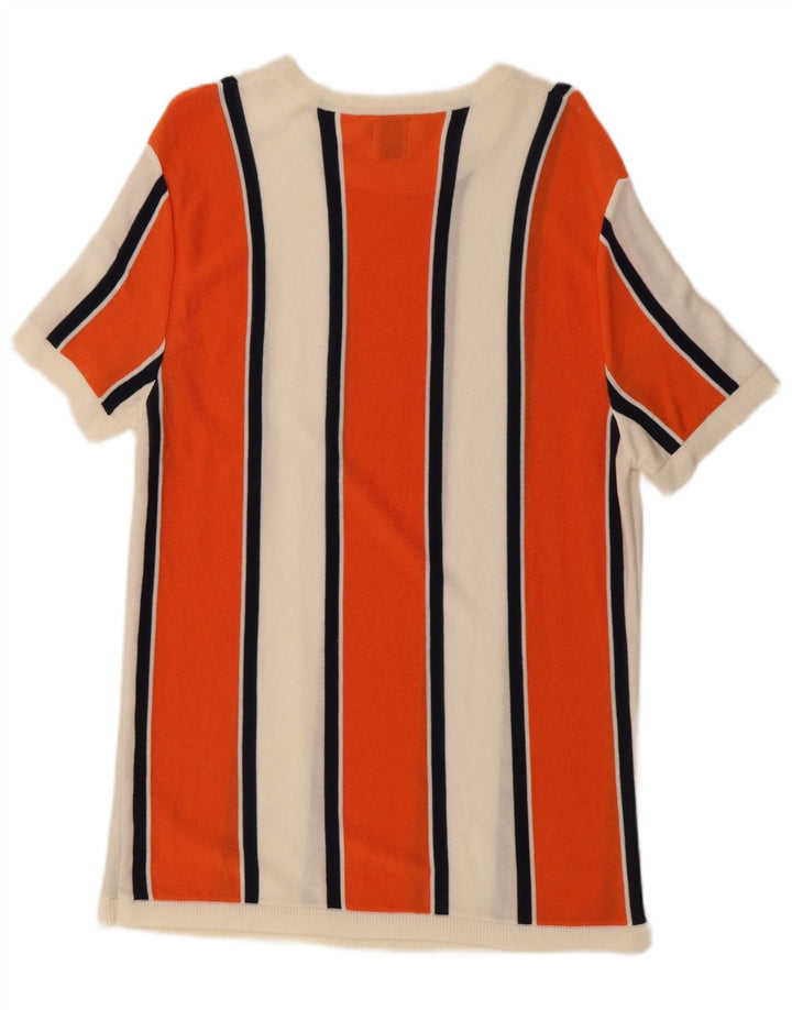 Damska sukienka podstawowa Zara UK 18 XL, wiskoza w białe paski