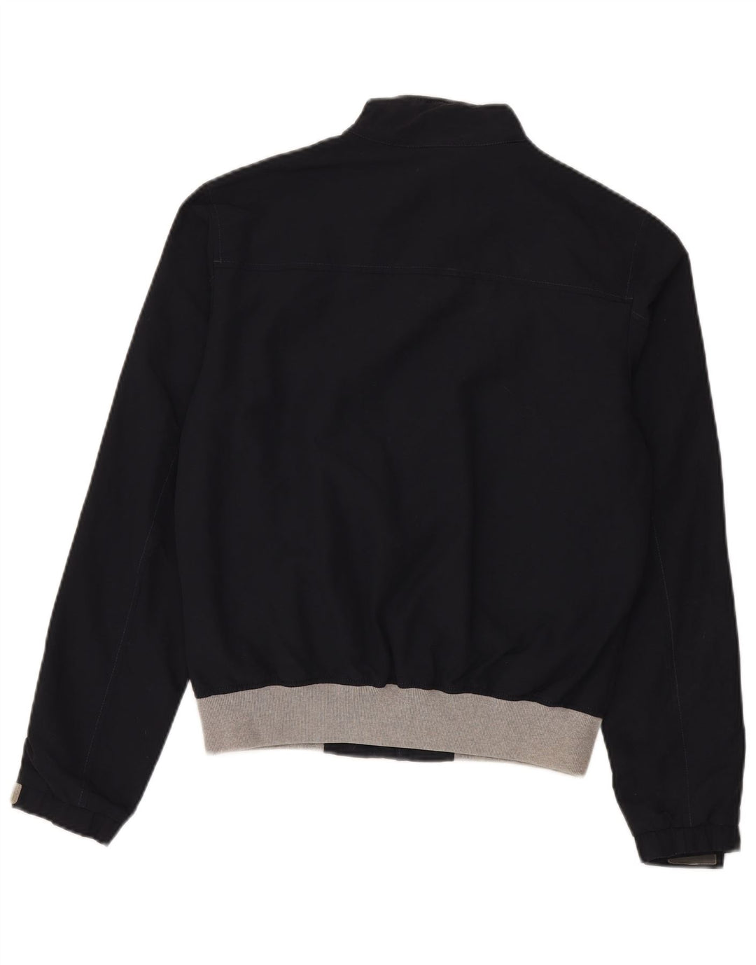 Męska kurtka bomber Woolrich UK 38 Średni granatowy nylon z blokami kolorów