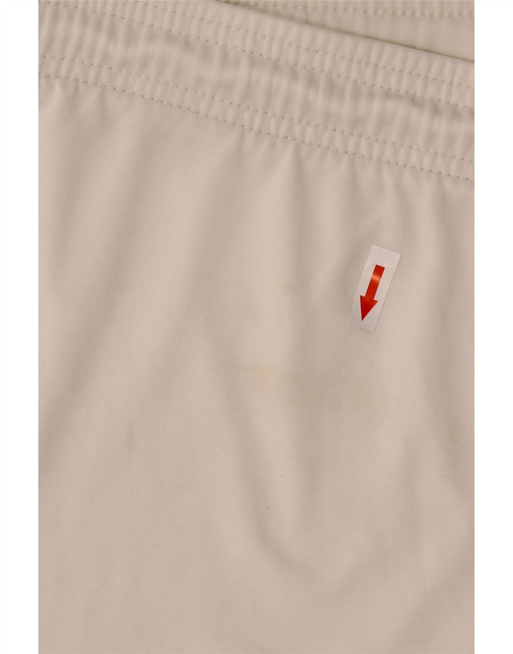 Męskie spodenki sportowe Nike Dri Fit, duże, białe, poliestrowe