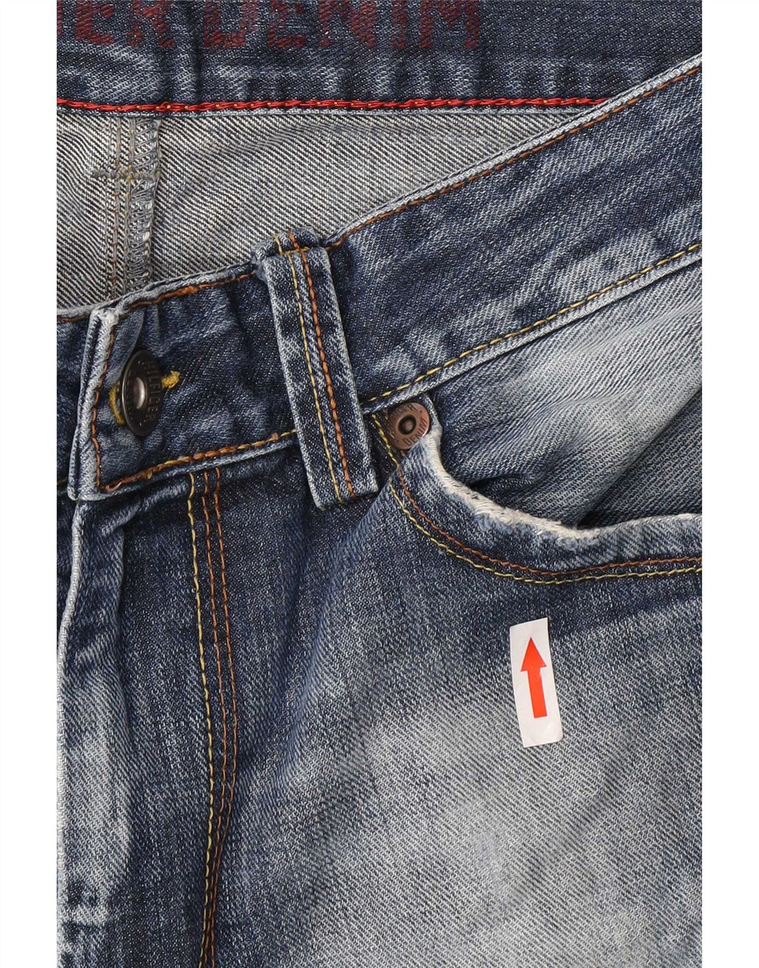 Męskie proste dżinsy Tommy Hilfiger W34 L32 niebieskie