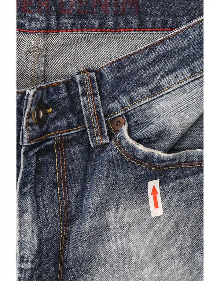 Męskie proste dżinsy Tommy Hilfiger W34 L32 niebieskie