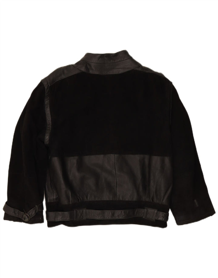 Damska kurtka zamszowa VINTAGE IT 48 XL czarna
