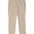Damskie spodnie typu slim chino ZARA, małe, W26 L28, biały poliester