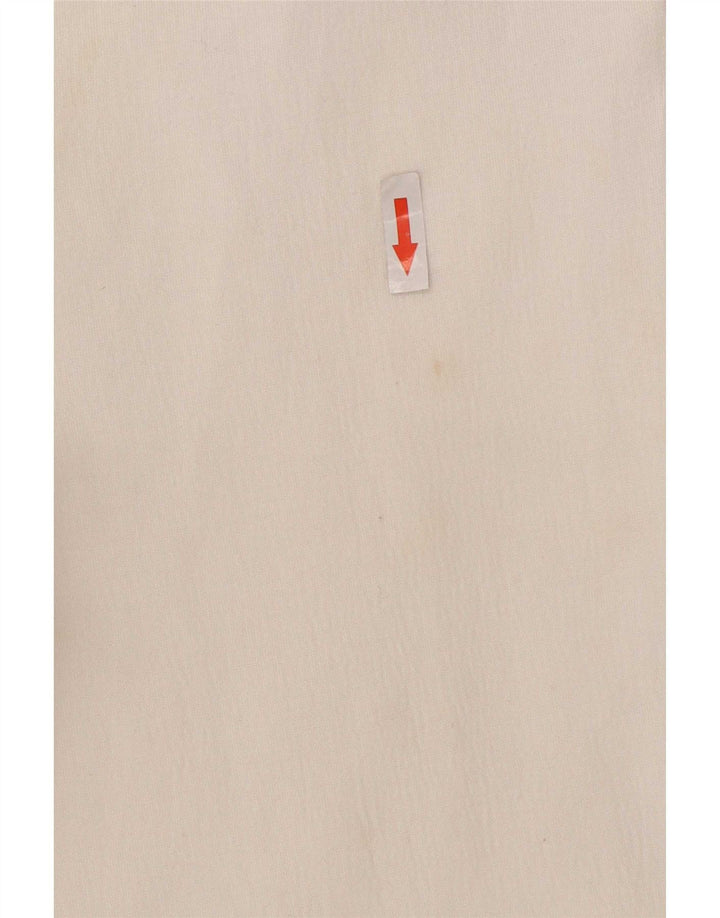 Męskie spodnie dresowe Lacoste Graphic XS, białe, bawełniane