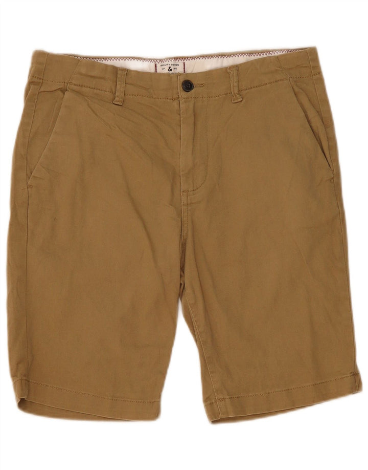 Męskie spodenki chino Jack & Jones, małe W32, brązowa bawełna