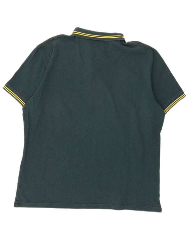 Męska koszulka polo Barbour 2XL, zielona bawełna