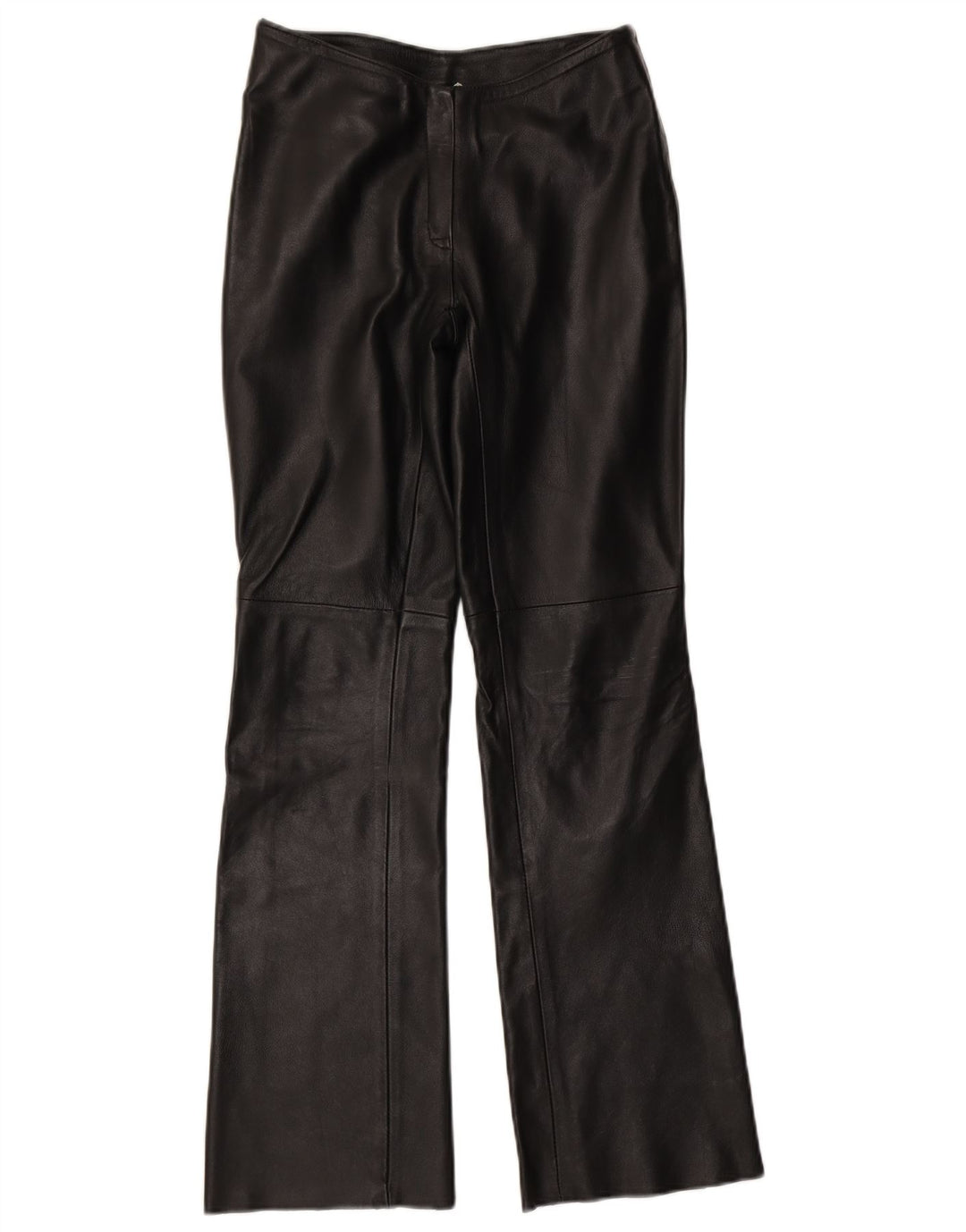 Spodnie skórzane damskie VINTAGE UK 10 Small W27 L31 Czarne