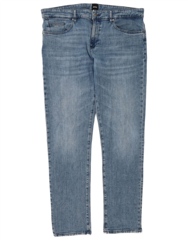 Męskie dżinsy Hugo Boss Delaware W36 L32 Niebieskie