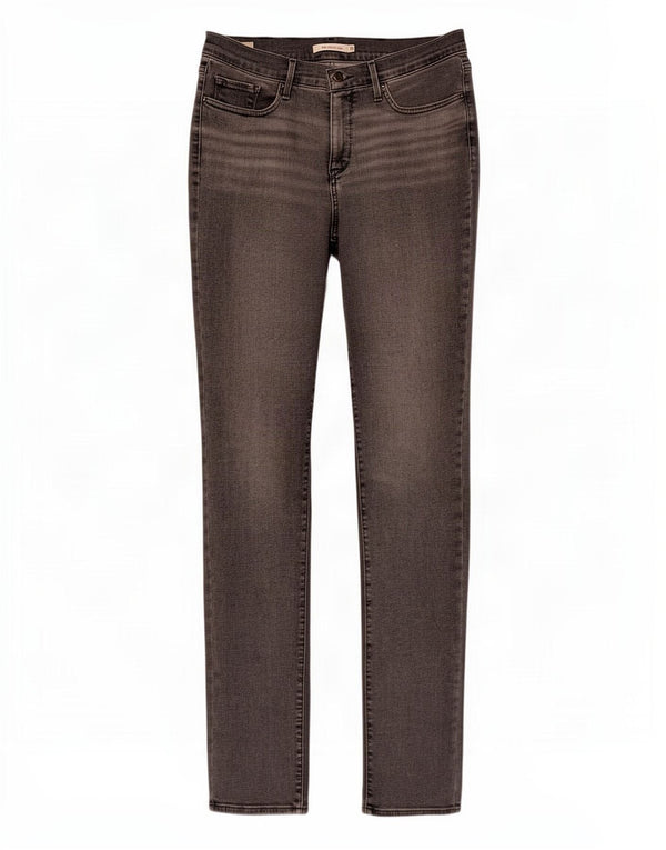 Damskie jeansy Levi's 312 Shaping W31 L34 Szara bawełna