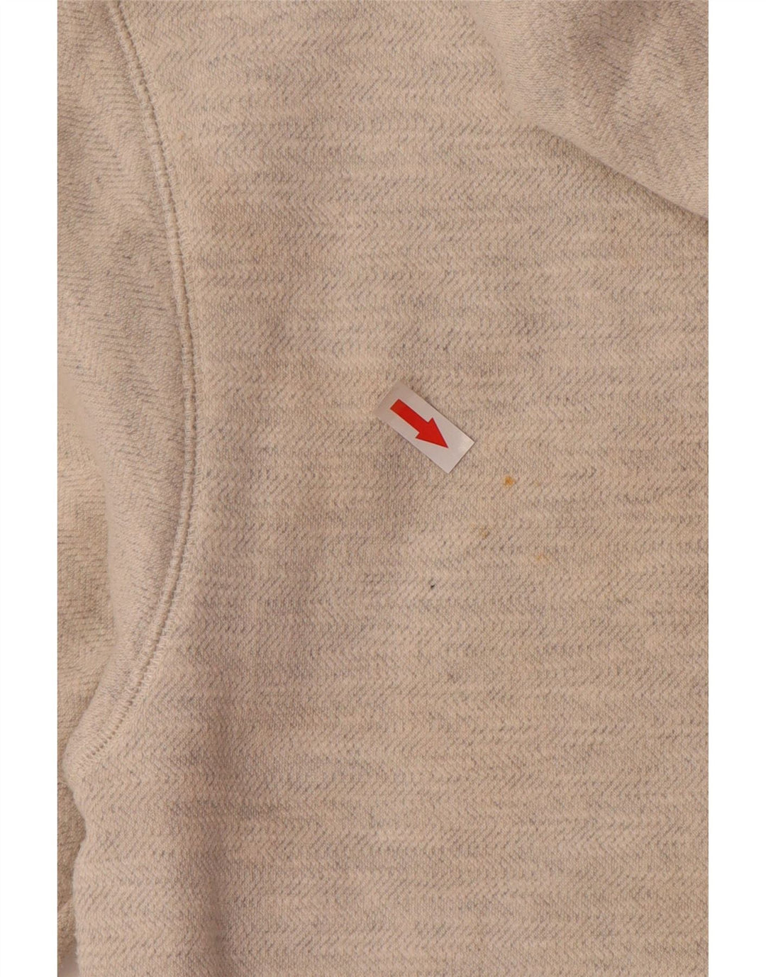 Damski sweter BILLABONG z kapturem i zamkiem UK 8, mały, szary, z blokami kolorów