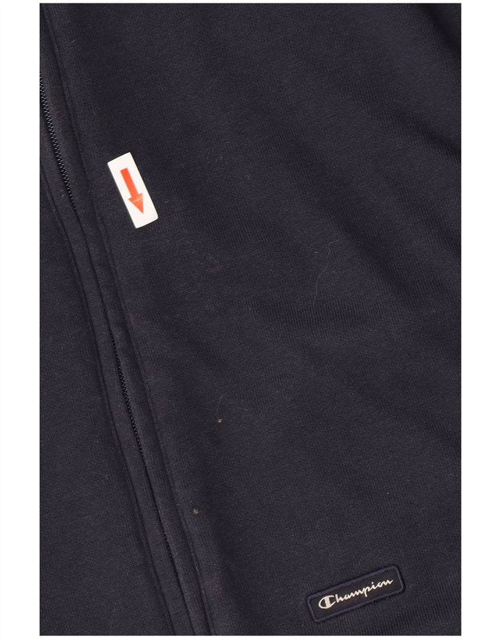 Damska kurtka dresowa Champion UK 14, średnia, granatowa, bawełniana