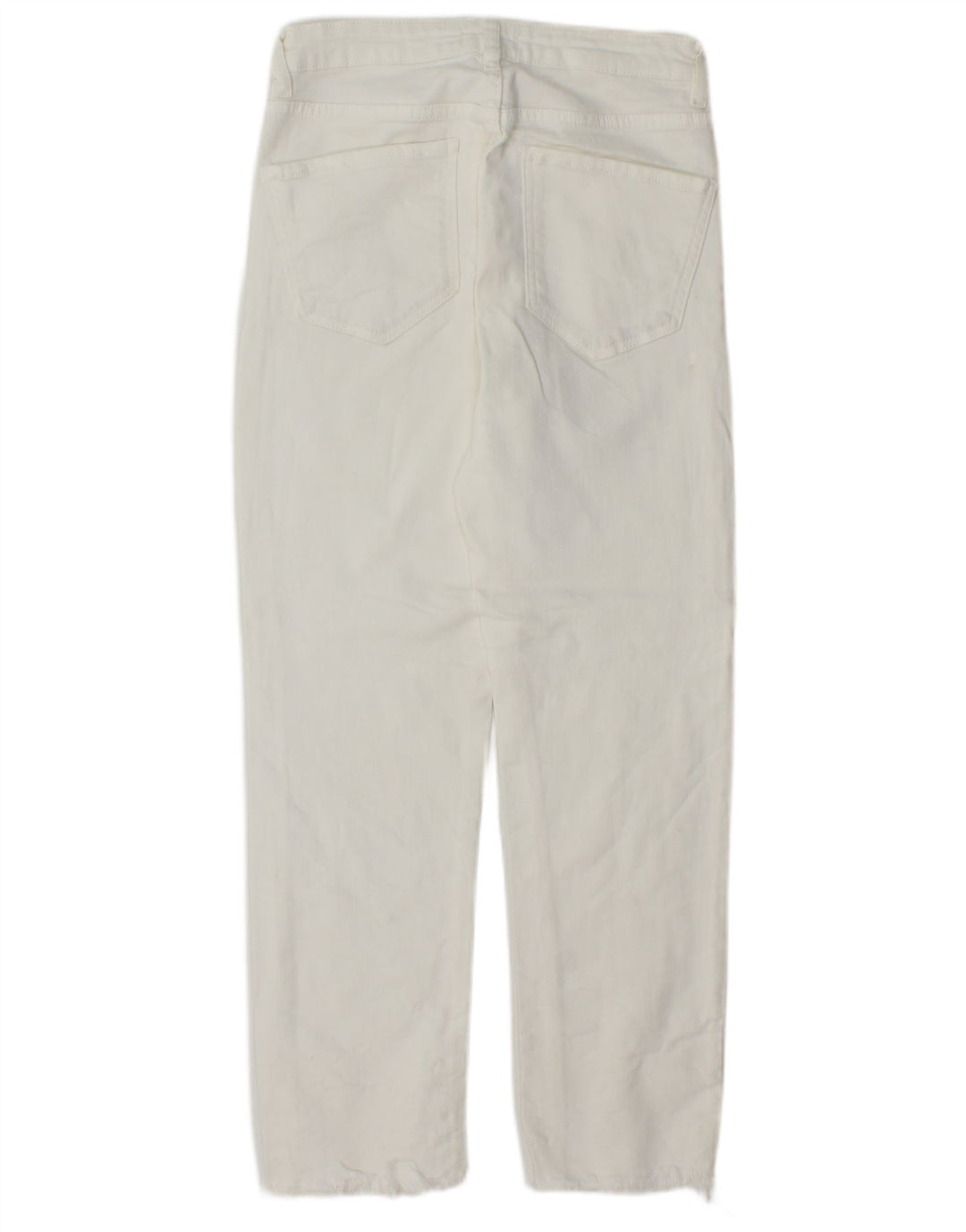 Damskie proste dżinsy ZARA EU 36 XS W26 L26 Białe