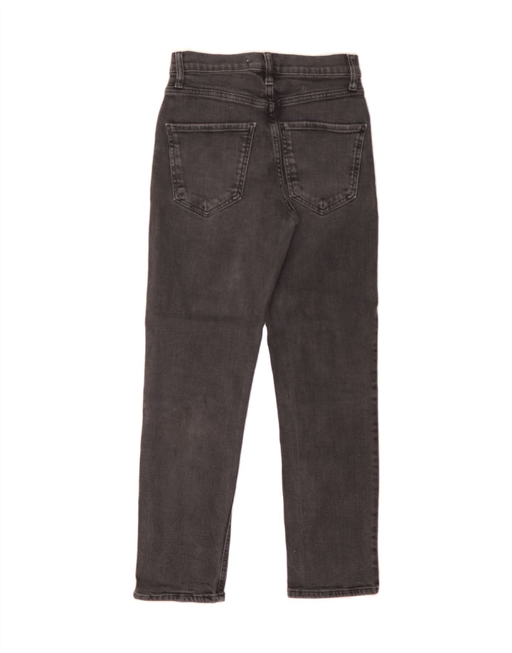 ZARA Womens Straight Jeans EU 36 XS W26 L27 Grey Vintage Zara and Second-Hand Zara from Messina Hembry 