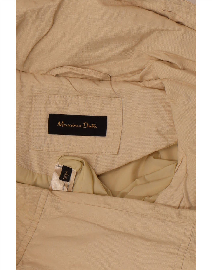 Damska kurtka parka z kapturem Massimo Dutti UK 10 Small Beige