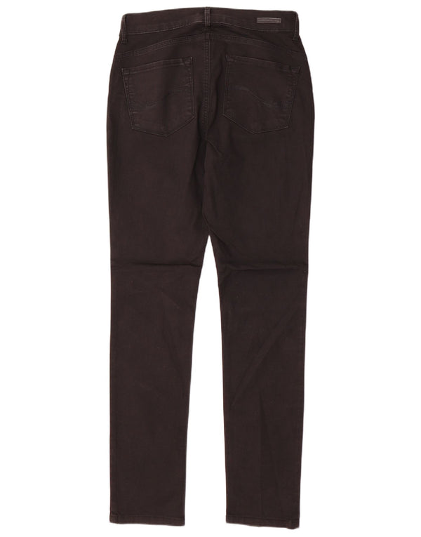 Damskie jeansy slim fit LEE US 8 Medium W30 L31 Czarna bawełna