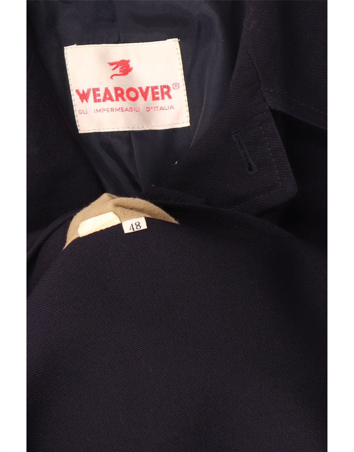 Płaszcz męski WEAR OVER IT 48, średni granat