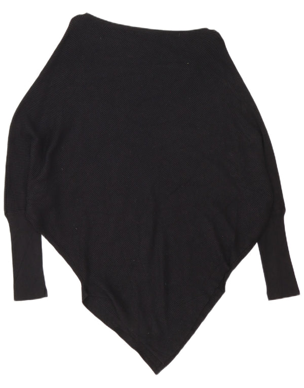Damski sweter oversize z asymetrycznym dekoltem w łódkę Zara UK 10 Small Black