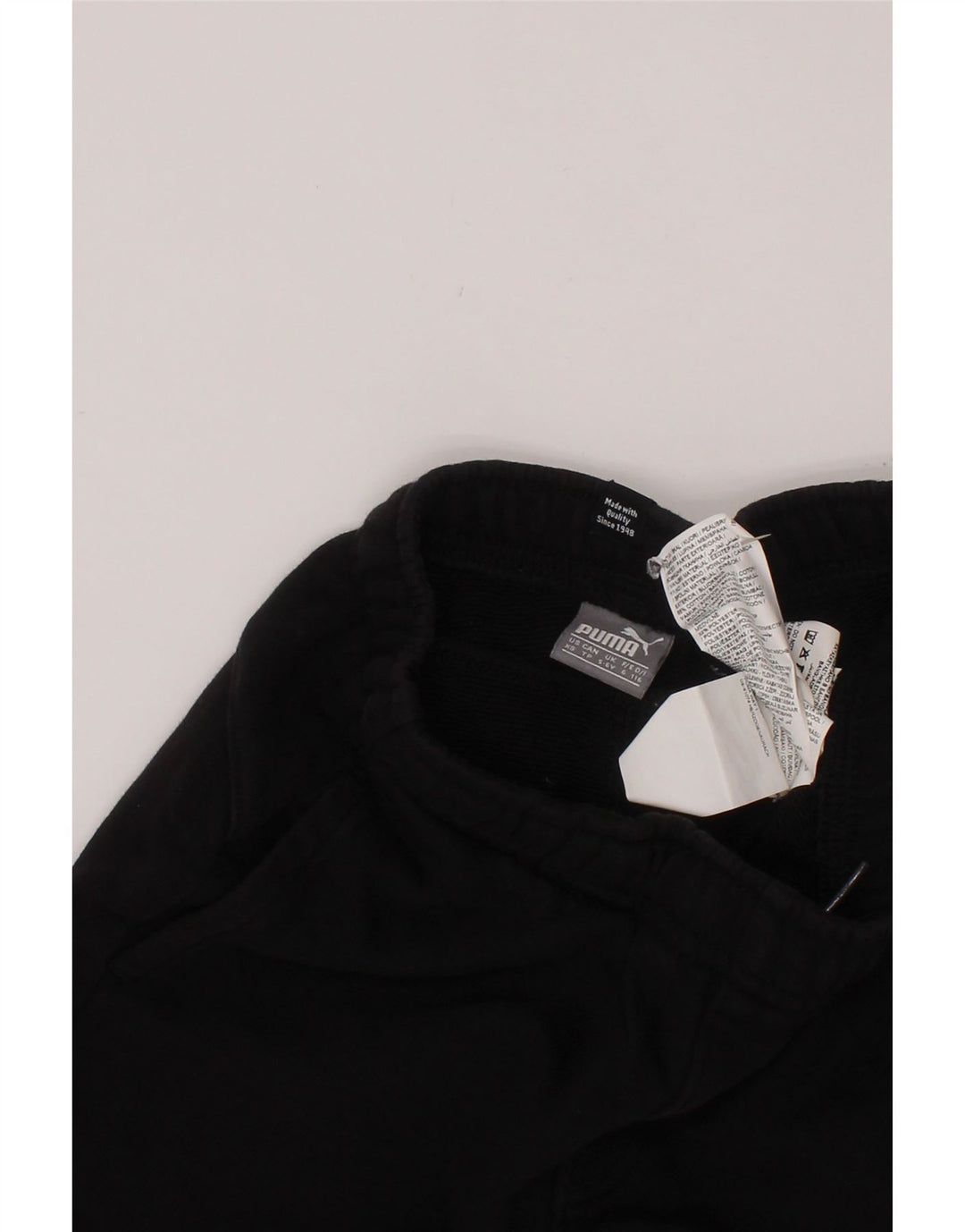 Chłopięce spodenki sportowe PUMA 5-6 lat, czarna bawełna