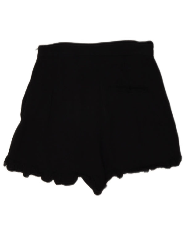 Damskie spodnie z wysokim stanem Zara XS W24 czarne