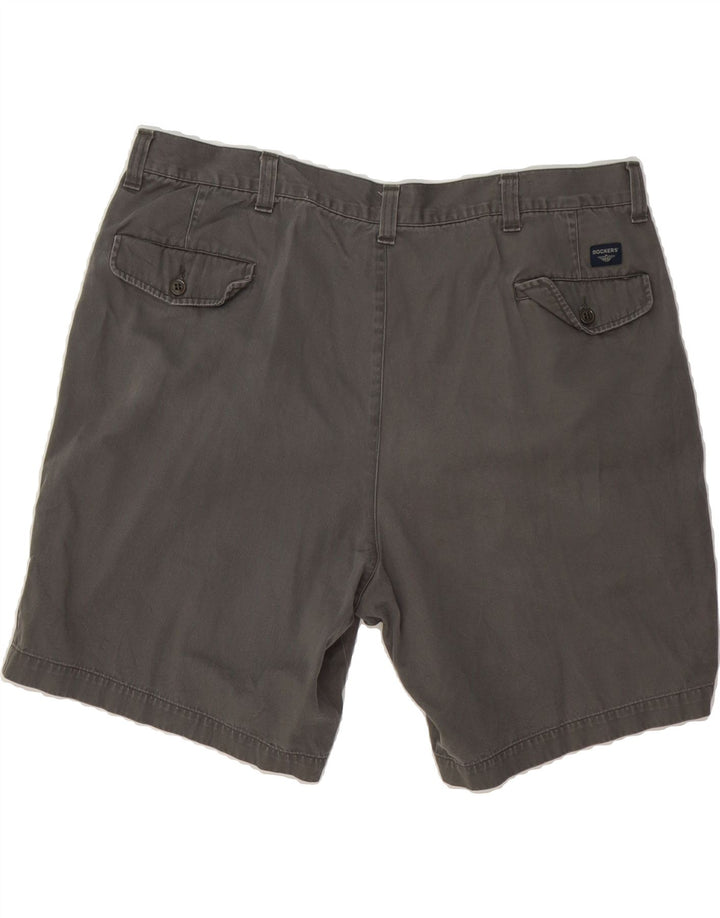 DOCKERS Mens Chino Shorts W40 XL Grey Cotton Vintage Dockers and Second-Hand Dockers from Messina Hembry 