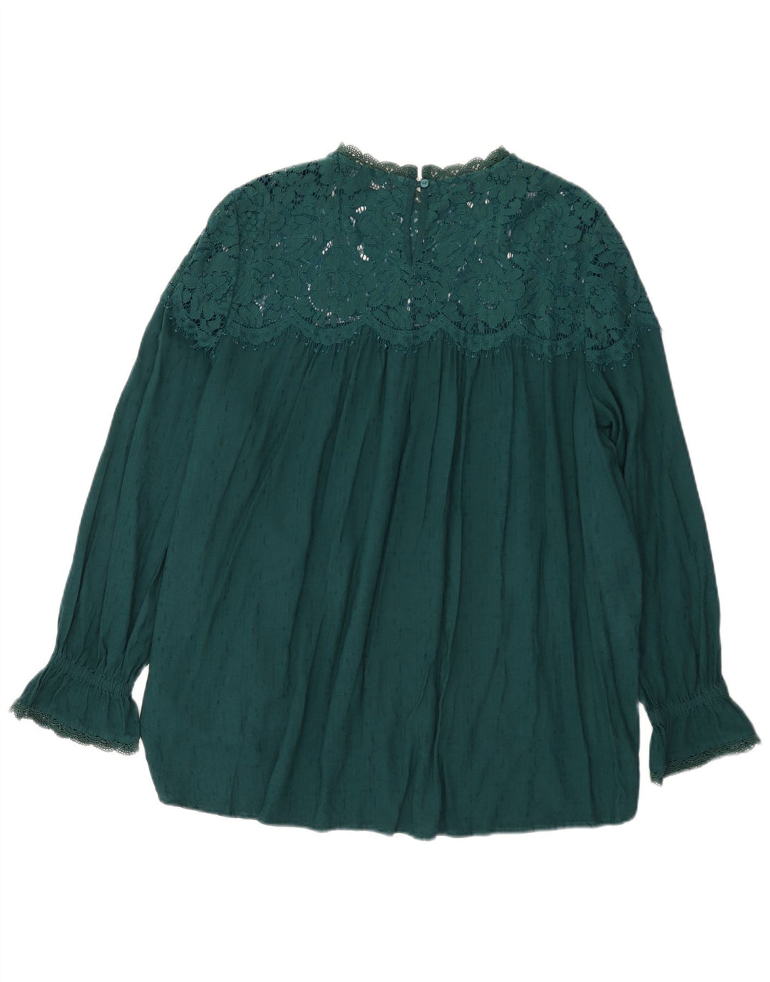Bluzka damska Marks & Spencer UK 22 3XL Zielona wiskoza
