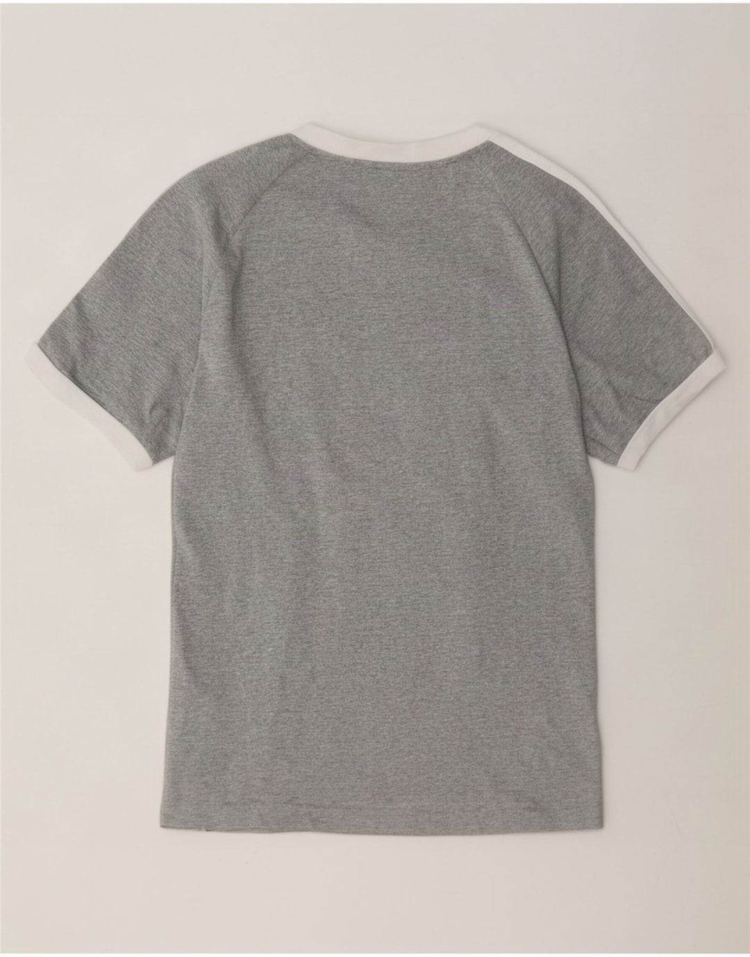 Adidas Męski T-shirt Top Średni Szary Nakrapiany Bawełna